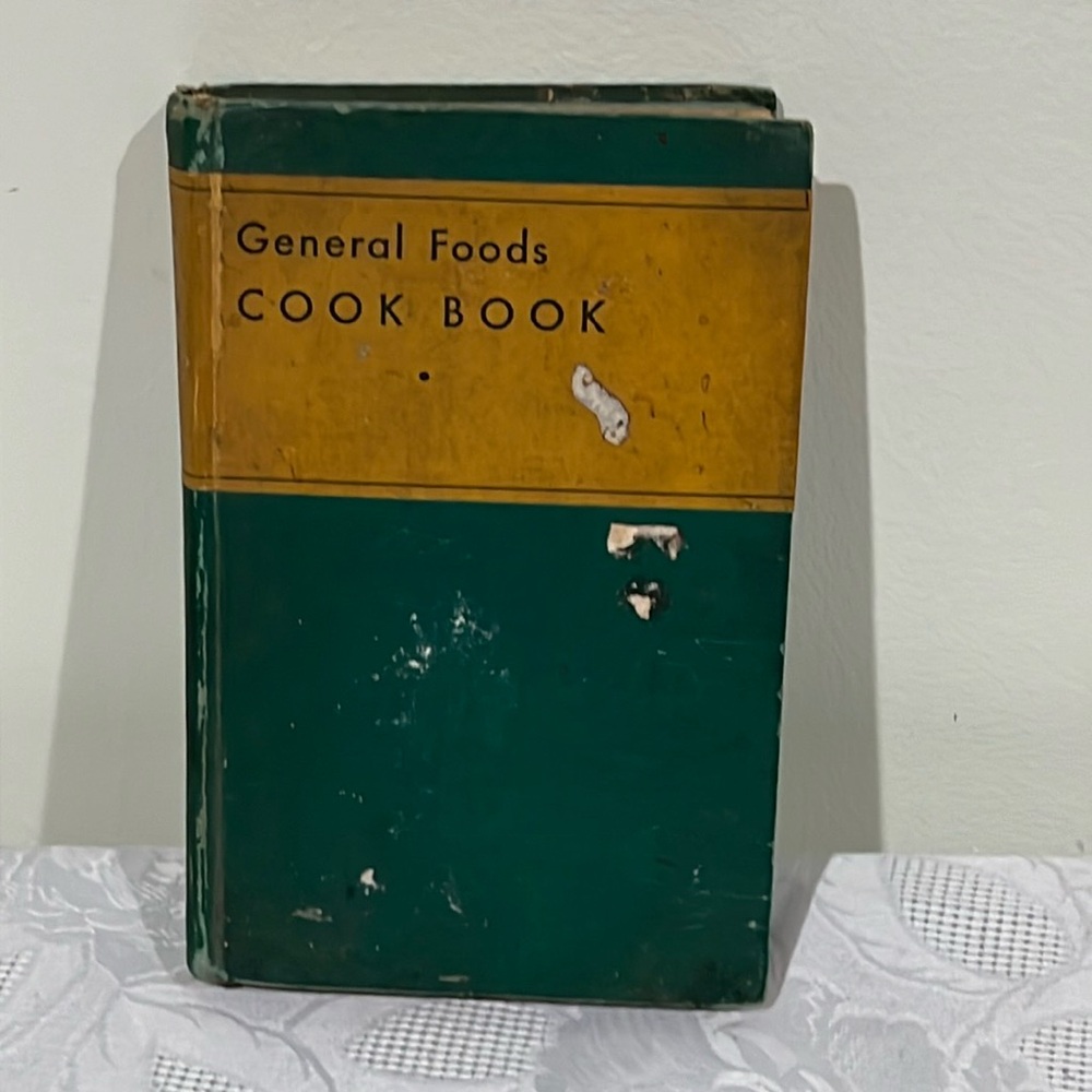 FIRST EDITION vintage cookbook, General Foods Cook Book, 1932